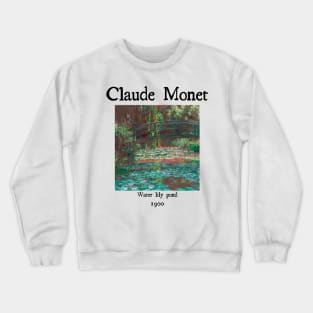 Water lily pond Crewneck Sweatshirt